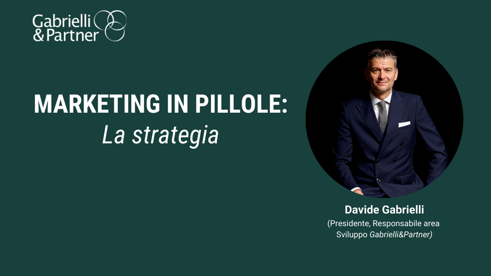 Marketing in pillole - La strategia Marketing in pillole - La strategia