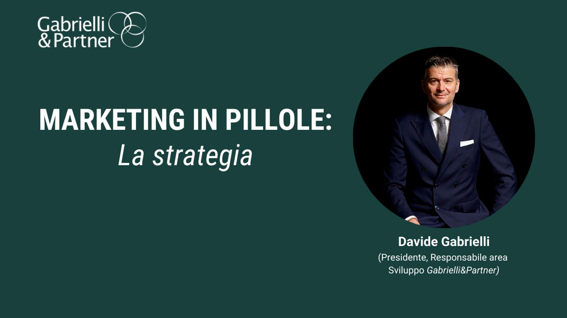 Marketing in pillole - La strategia